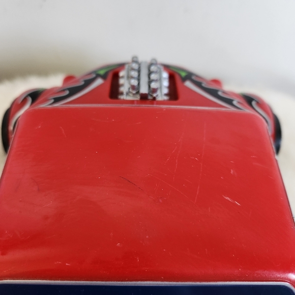 2003 Phat Boyz Car Carrying Case - Red Storage Organizer for Toy Cars - Rare - Picture 6 of 10